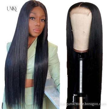 Uniky Cheap 13x4 13x6 Super Thin HD Lace Front wig,Virgin Cuticle Aligned Human Hair Wig,HD Lace Frontal Wig For Black Women